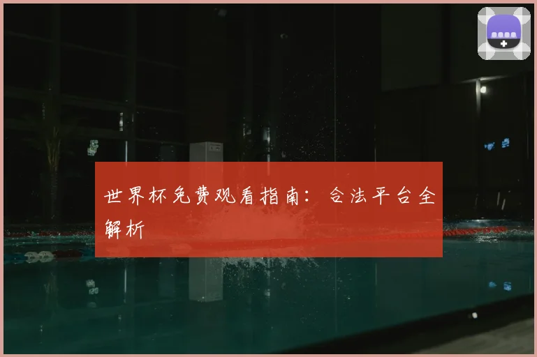 世界杯免费观看指南:合法平台全解析
